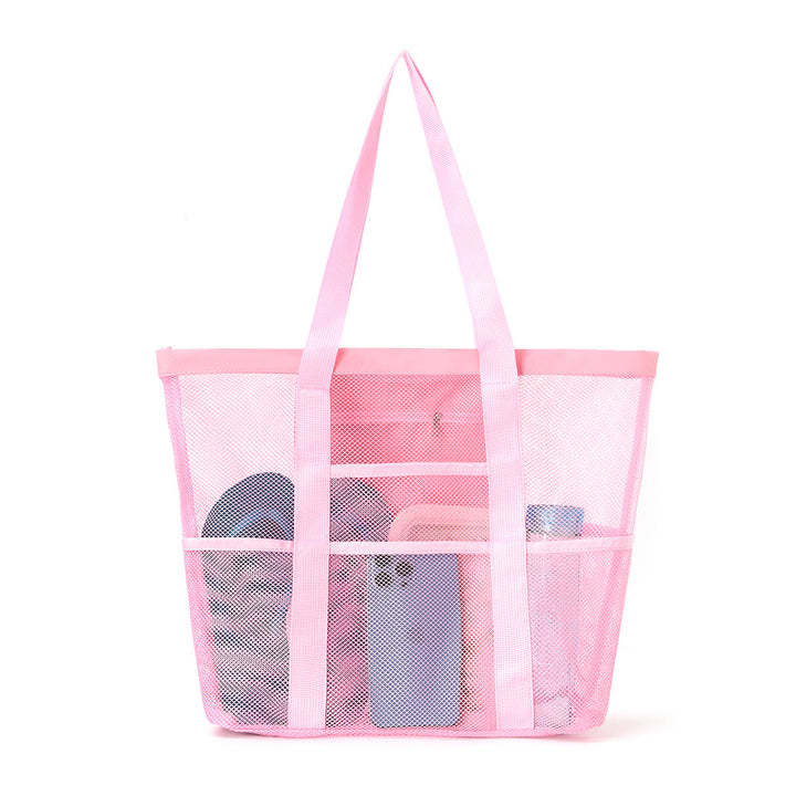 Large Beach Bag Made of Breathable Mesh Material Bowlift