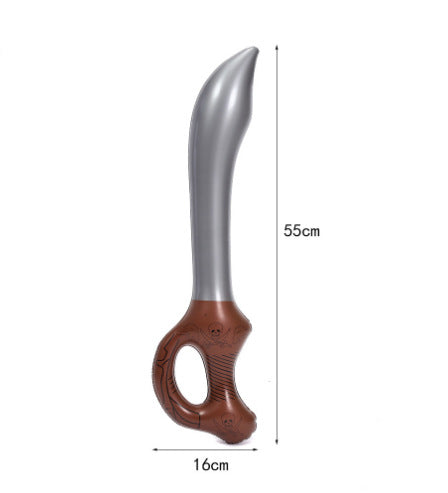 Unisex Inflatable Pirate Sword Bowlift