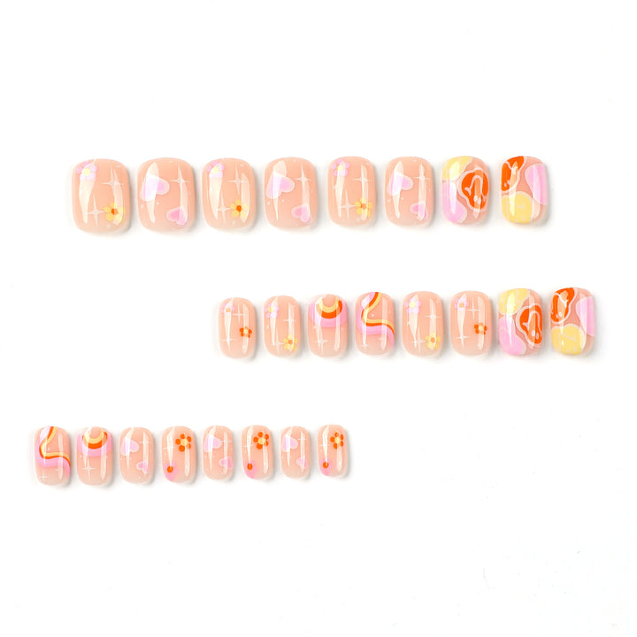 Creative nail designs with colorful patterns Bowlift