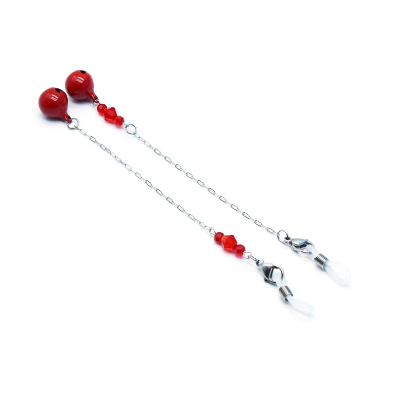 Beaded Eyewear Chain with Adjustable Links Bowlift