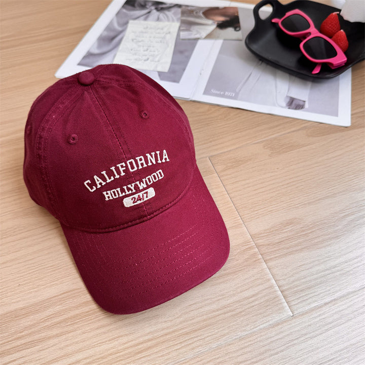 Women's Vintage-Inspired Cotton Baseball Cap Bowlift