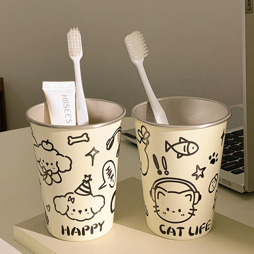 Playful paper cup with cheerful animal design Bowlift