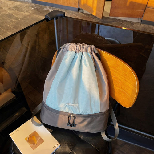 Minimalist Drawstring Backpack Bowlift