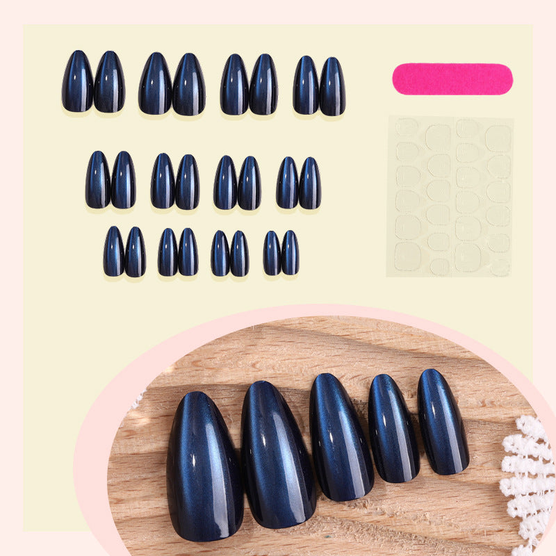 Glossy Stiletto Press-On Nails Set Bowlift