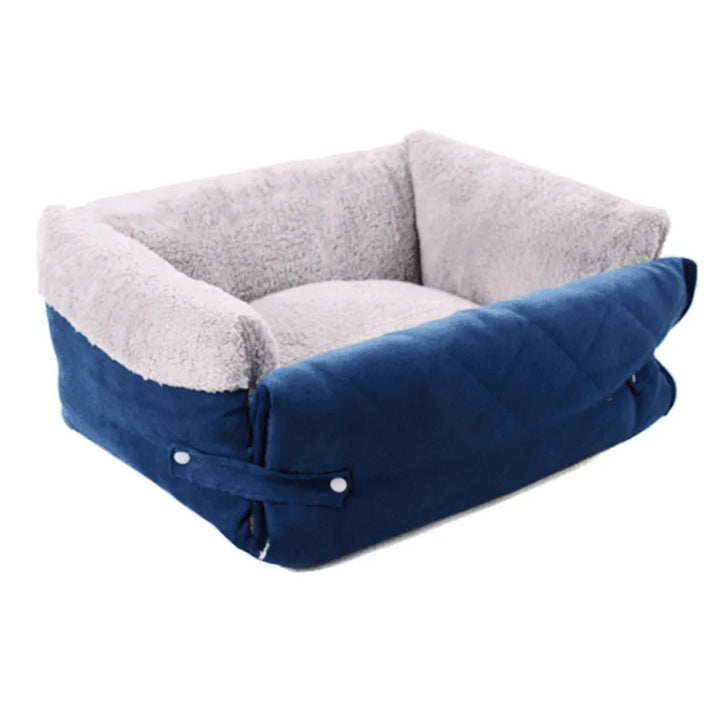Quilted Orthopedic  Couch  Dog Bed