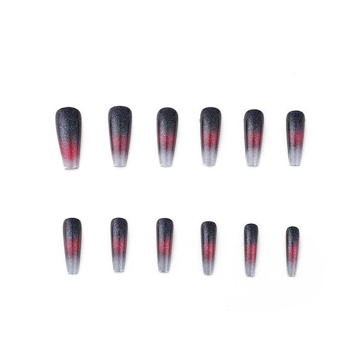 Glamorous artificial nails with gradient Bowlift
