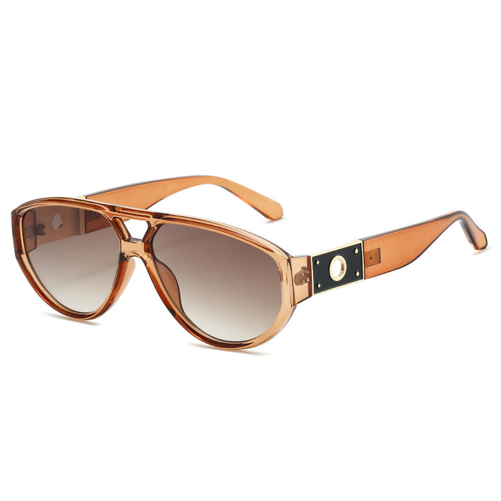 Vintage-Inspired Geometric Sunglasses Bowlift