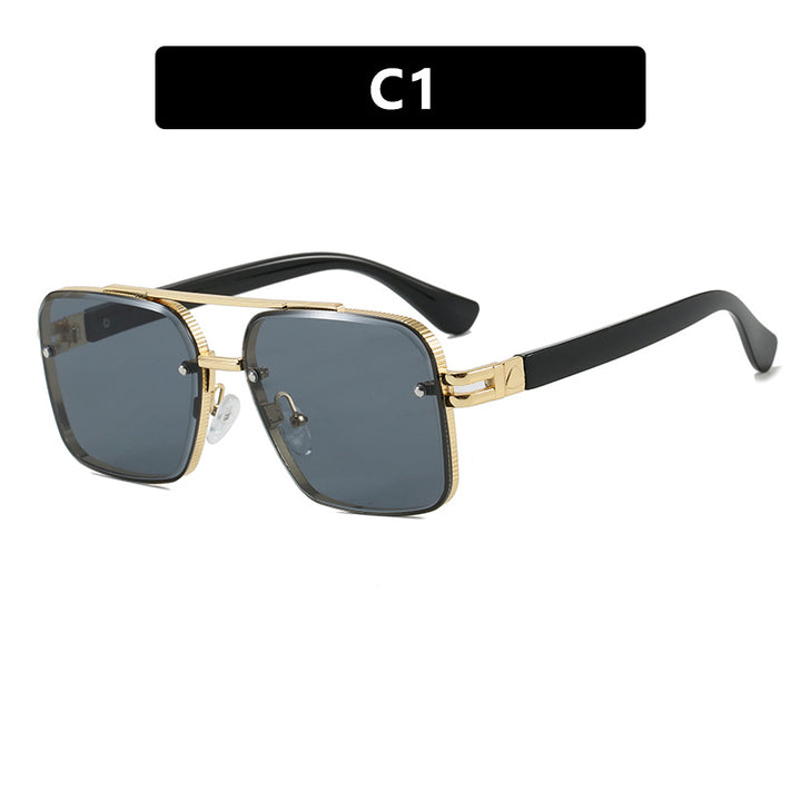 Women's fashionable square sunglasses with high UV protection function Bowlift