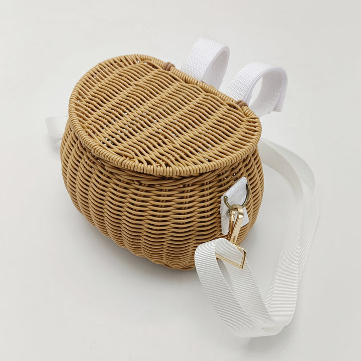 Stylish Woven Crossbody Bag Bowlift