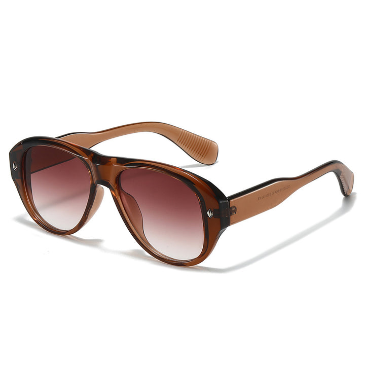 Vintage-Inspired Oversized Cat-Eye Sunglasses Bowlift
