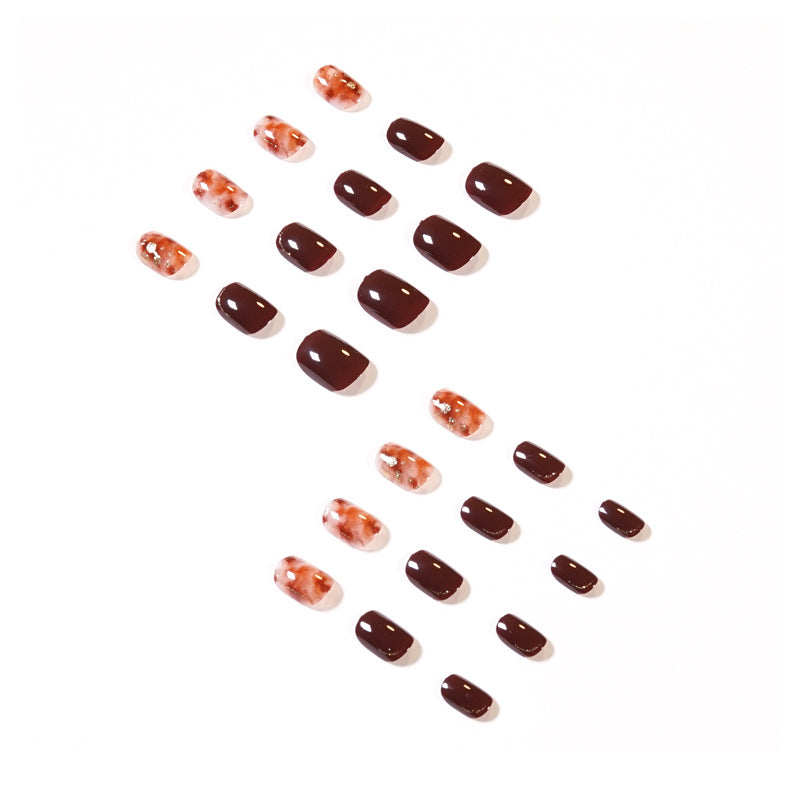 Artful Nail Art with Natural Color Shades Bowlift
