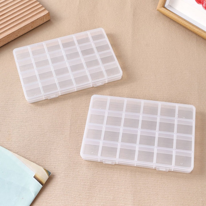 Multi-Section Craft Organizer Box Bowlift