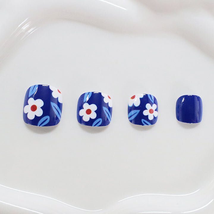 Decorative Floral Nail Design Bowlift