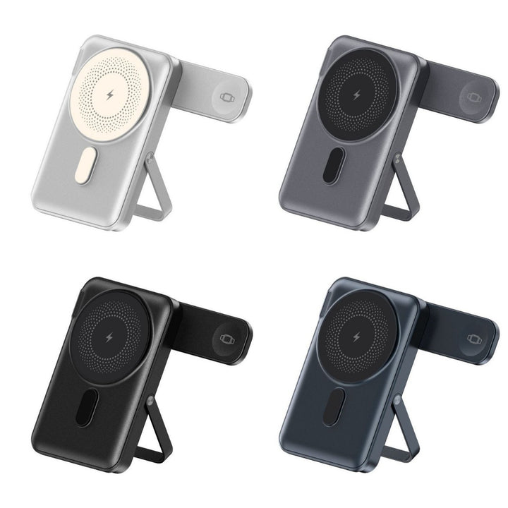 Wireless charger with integrated stand Bowlift