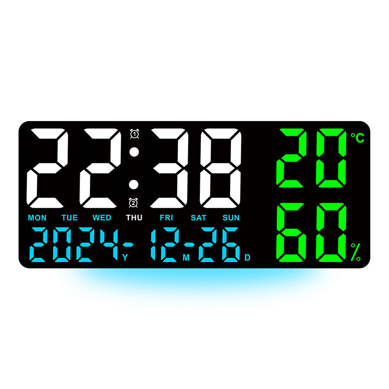 Digital multifunction alarm clock with large LED display Bowlift
