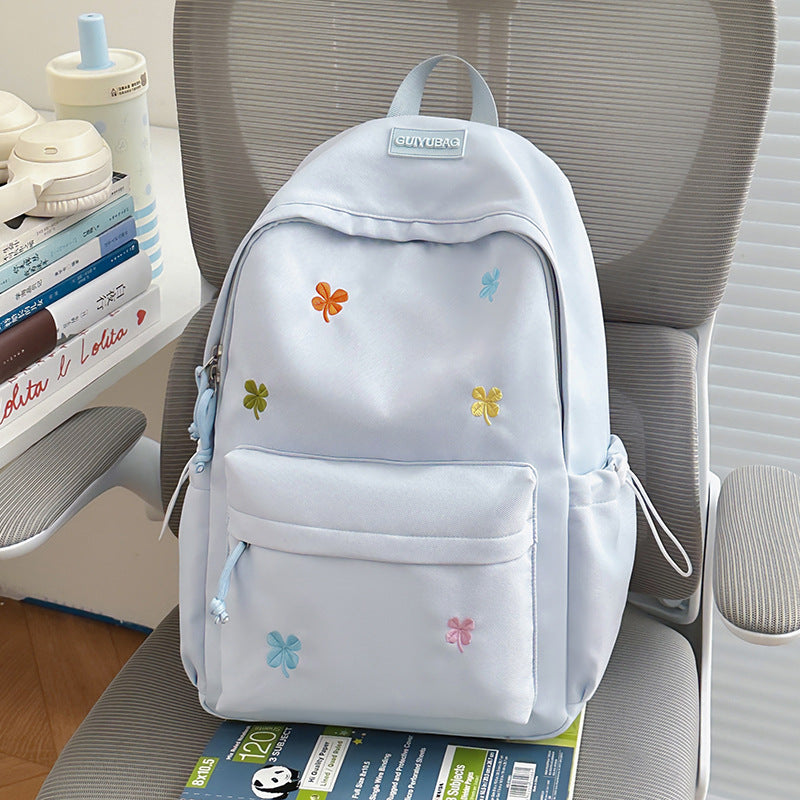 Stylish Embroidered Backpack