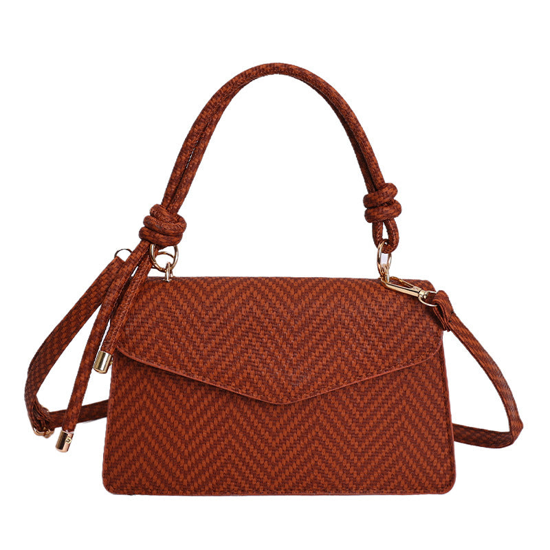 WoElegant Textured Fabric Handbag Bowlift