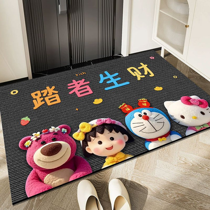Cartoon Character Welcome Mat