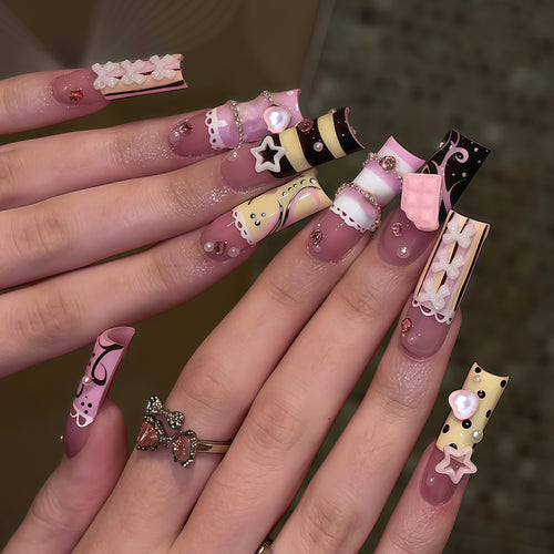 Elegant Artistic Nail Wraps Bowlift