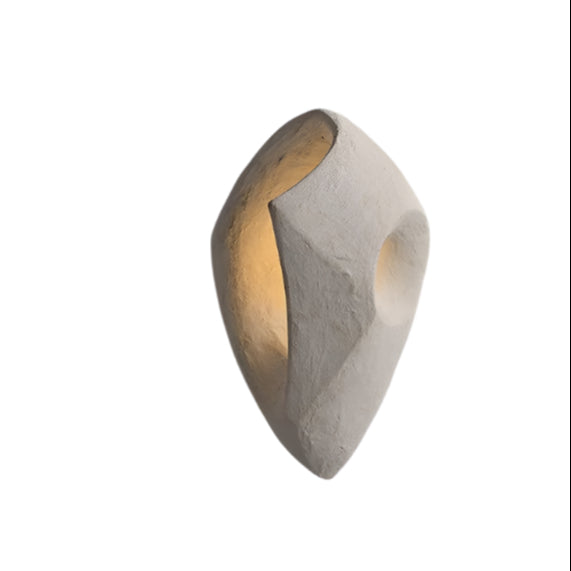BowLift | Wall lamp made of Polystyrene in Wabi-Sabi Style