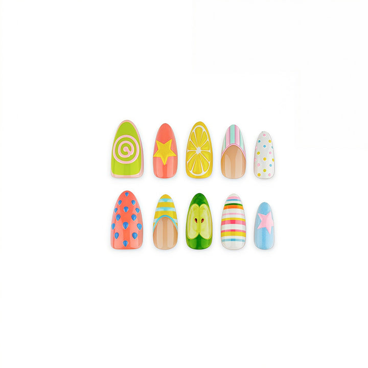 Colorful Nail Art Bowlift