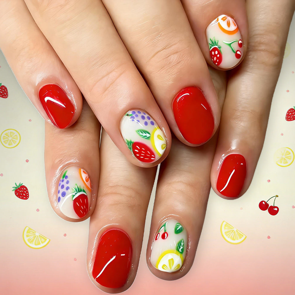 Fruit-Themed Nail Art Set Bowlift