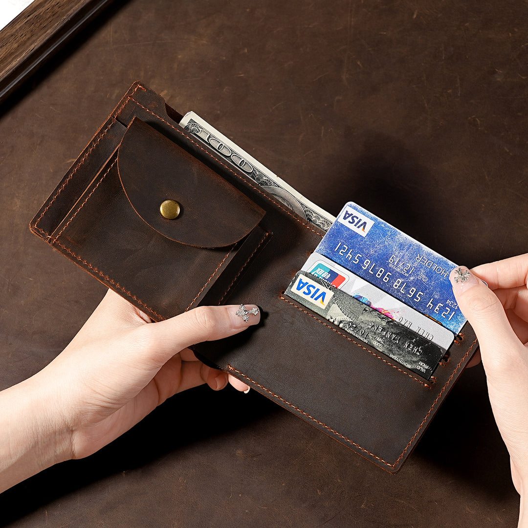 Multi-Functional Leather Wallet