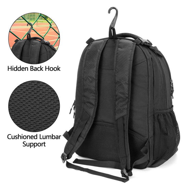 Unisex Sporty Backpack with special compartments for sports equipment Bowlift