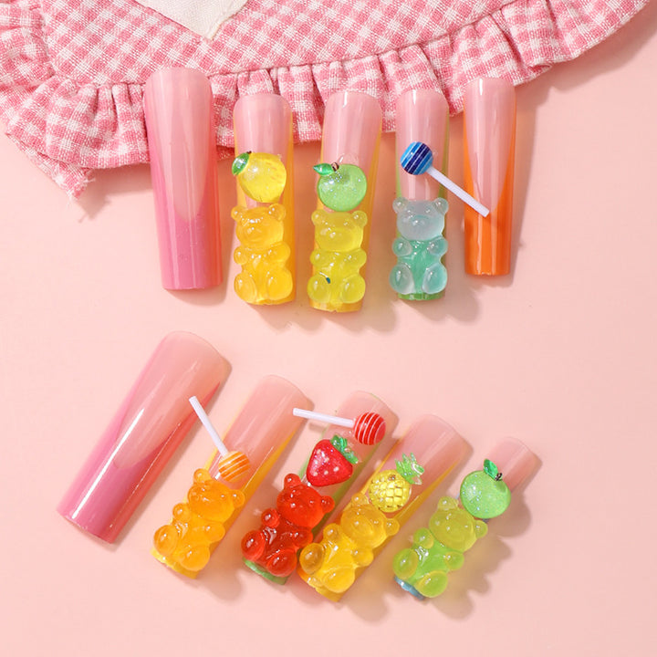 Creative Decorative Nail Tips Bowlift