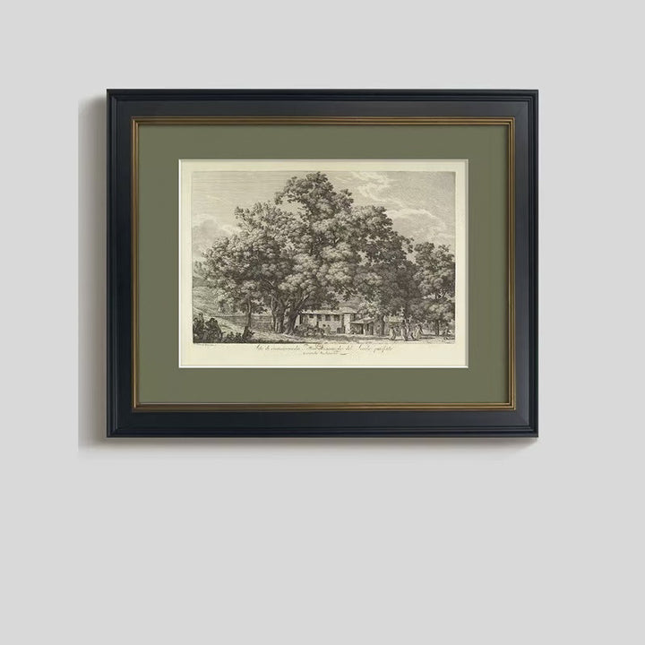 Vintage Landscape Wall Art