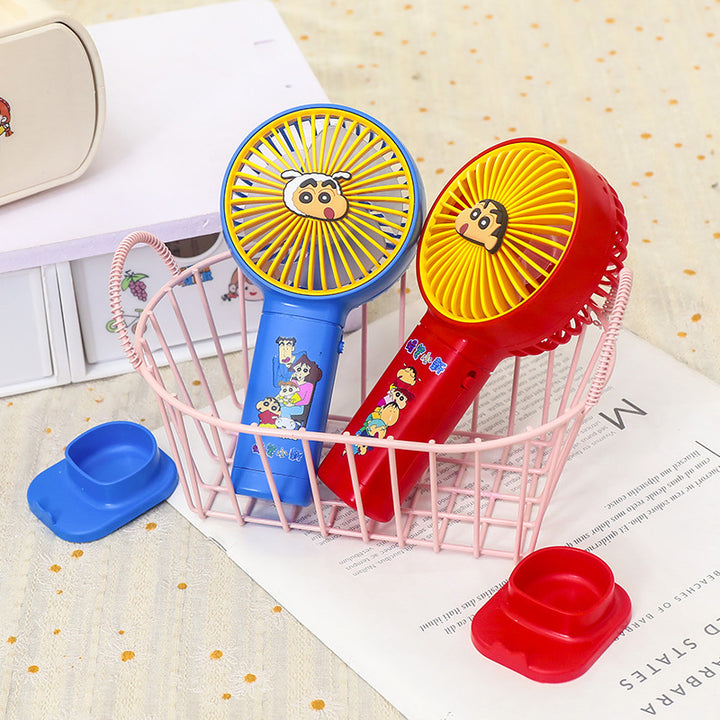 Women Portable Handheld Fan with Flexible Mounting System Bowlift