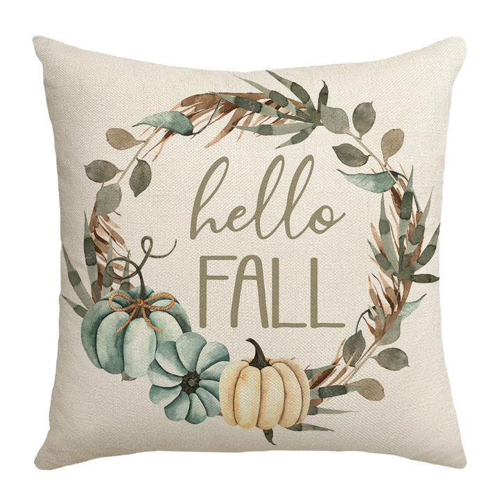Women Decorative Pillowcase with Stylish Pumpkin Design Bowlift