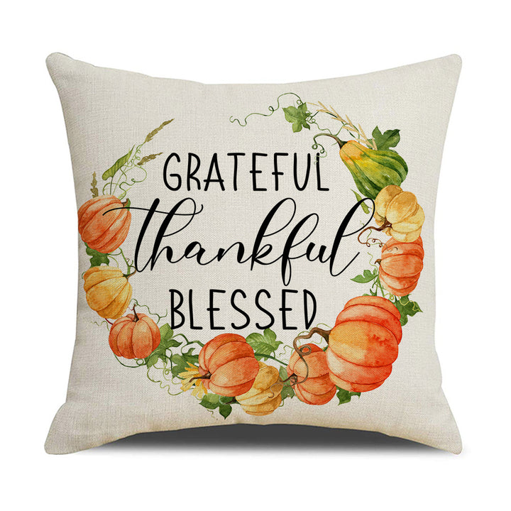Women's pillowcase with autumn pumpkin design Bowlift