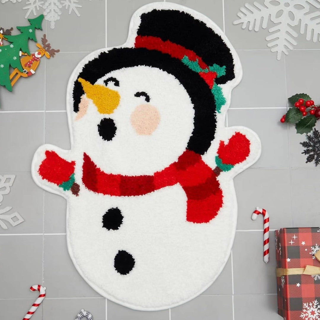BowLift | Christmas Rug - Cashmere Irregular Shape Hallway Mat