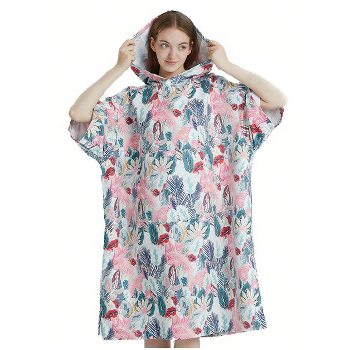 Women colorful bath tunnel with hood Bowlift