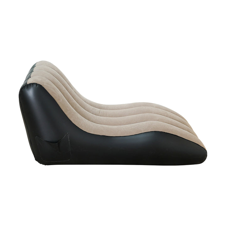 Women Comfortable Inflatable Relax Lounge Chair with Ergonomic Backrest Bowlift