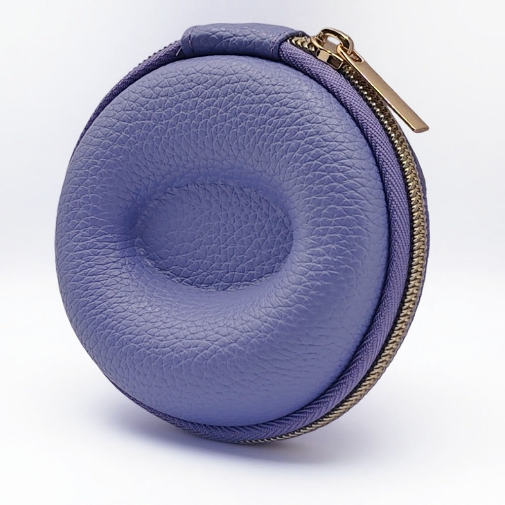 Compact Padded Round Watch Case Bowlift