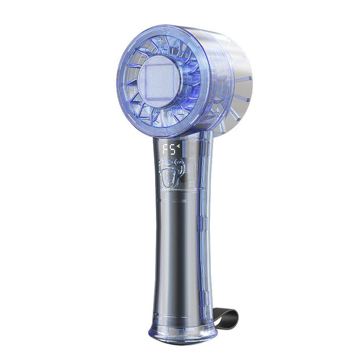 Unisex High-Efficiency Rechargeable Handheld Fan Bowlift