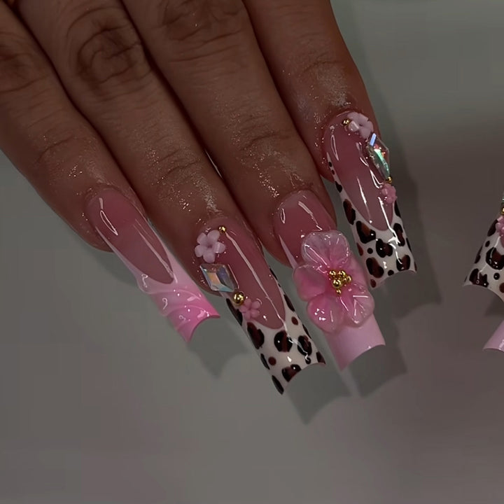 Artistic Press-On Nail Set Bowlift 1787913738