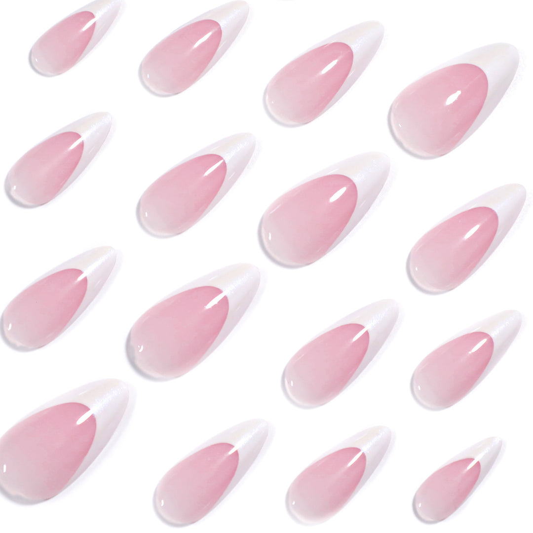 Artistic stiletto nails with elegant gradient Bowlift