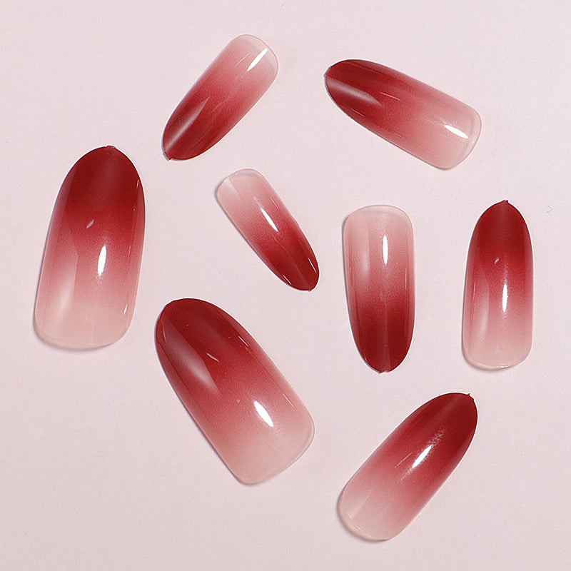 Ombre Gradient Press-On Nail Set Bowlift