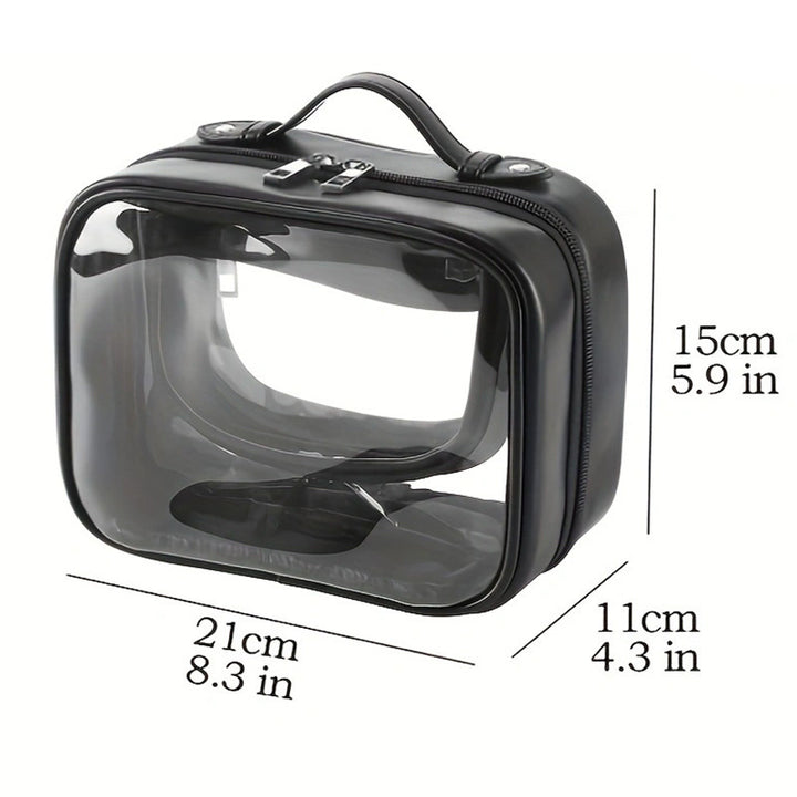 Transparent Cosmetic Organizer Bag Bowlift