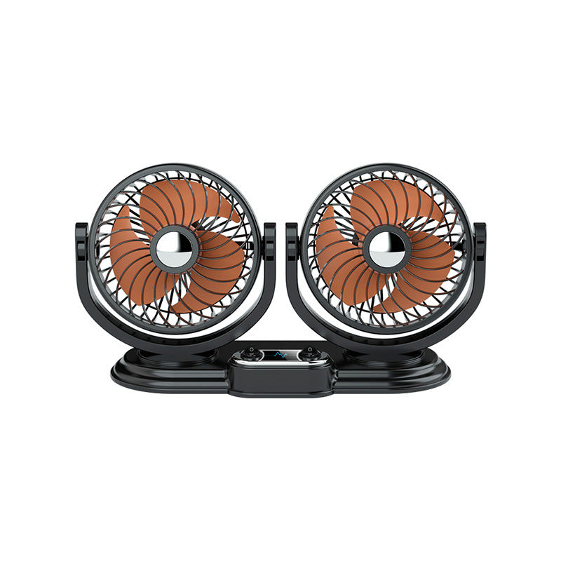 Unisex double fan for the car Bowlift