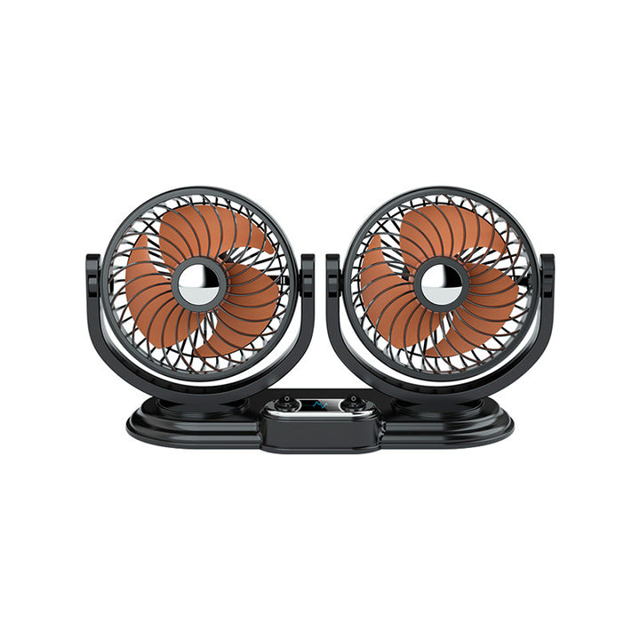 Unisex double fan for the car Bowlift