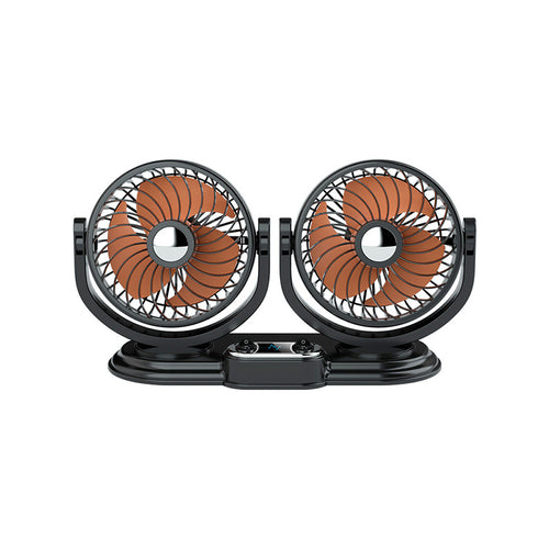 Unisex double fan for the car Bowlift
