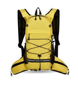 Sporty backpack with breathable mesh inserts and elastic carrying straps Bowlift