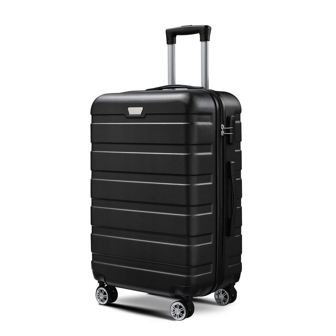 Unisex Multi-Functional Hard Shell Spinner Suitcase Bowlift