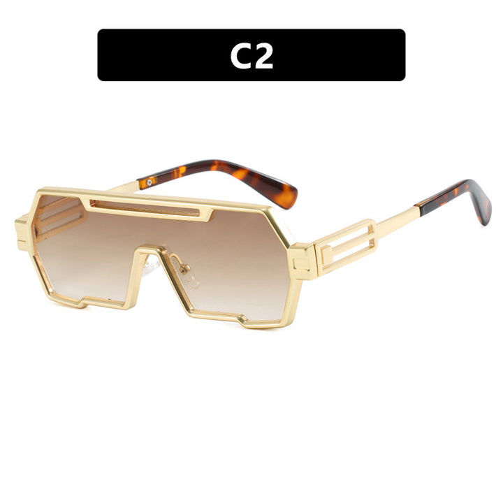 Women's futuristic sunglasses in striking hexagon design Bowlift