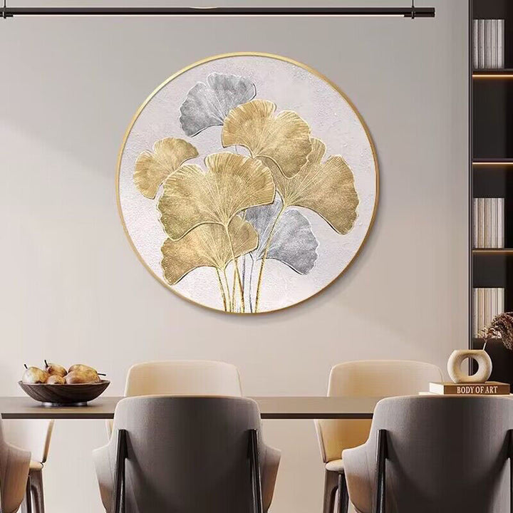 Circular Botanical Wall Art