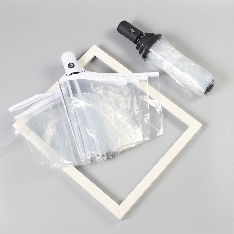 Women Folding Umbrella Bowlift